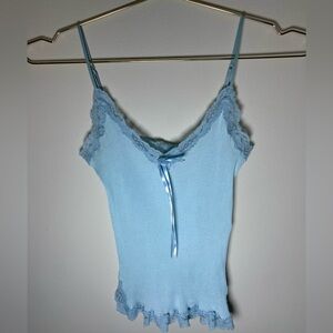 Y2K Lace Bow Cami